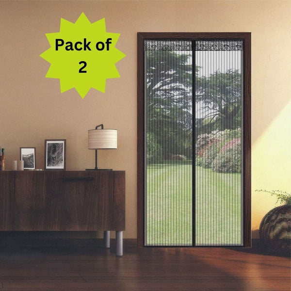 (Pack of 2)Door Curtain-Mesh