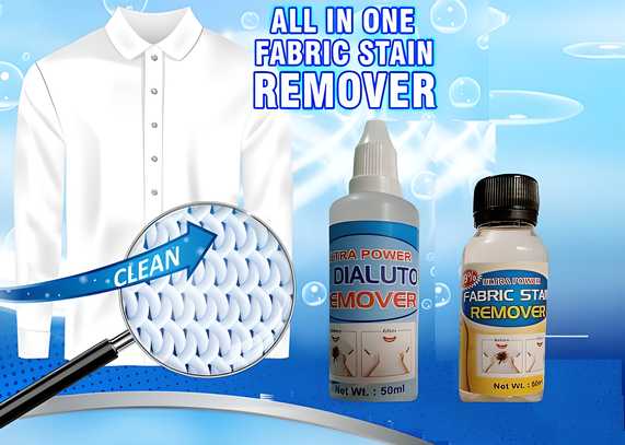 (Pack of 2 Bottle 50ml Each)All in One Fabric Stain Remover 100ml