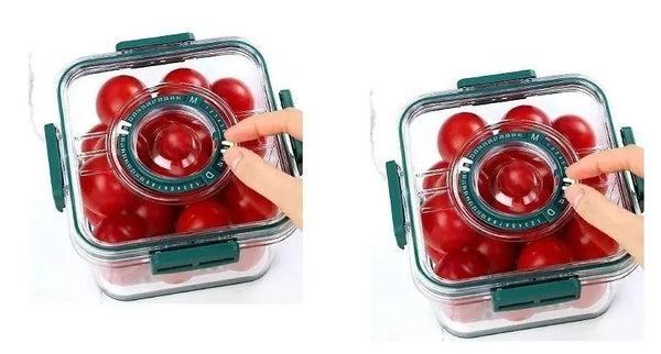 Pack Of 2 Air Tight Container For Kitchen Storage Set